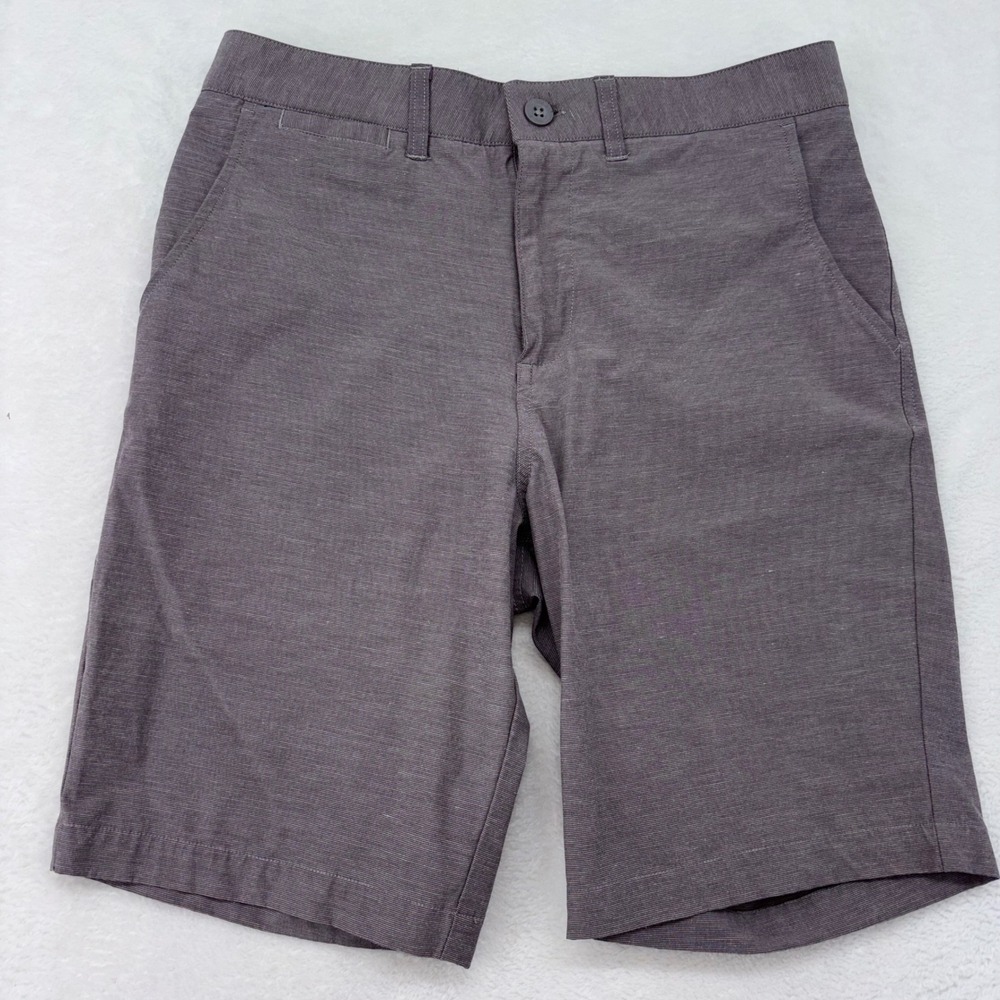 Johnnie-O Mens Cross Country Performance Shorts Steel Grey JMSH1410 Size 30 Golf